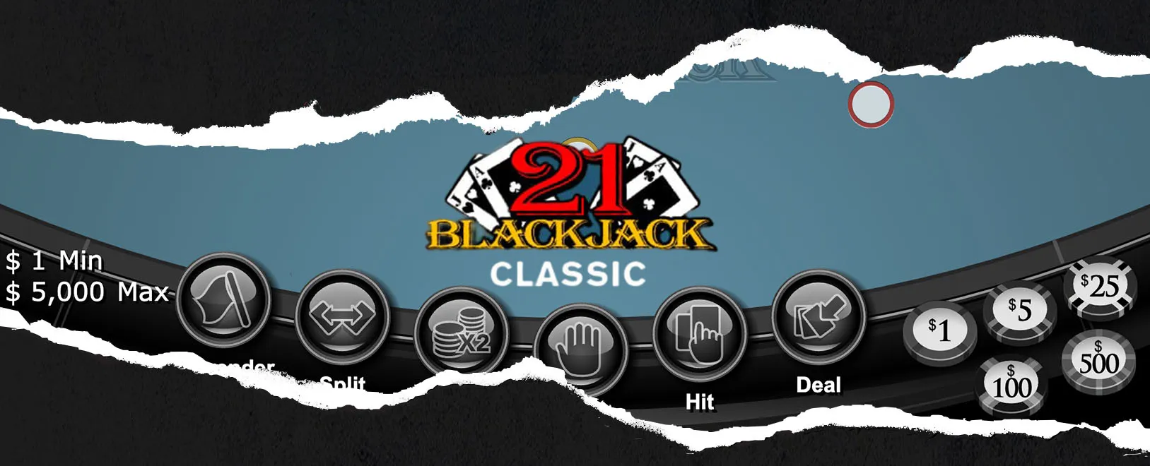 Classic Blackjack Online Game