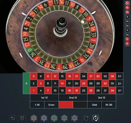 Live European Roulette Games