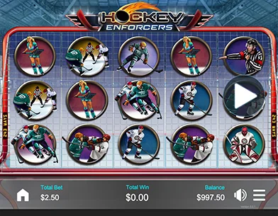 Hockey Enforces Online Slot with Free Spins